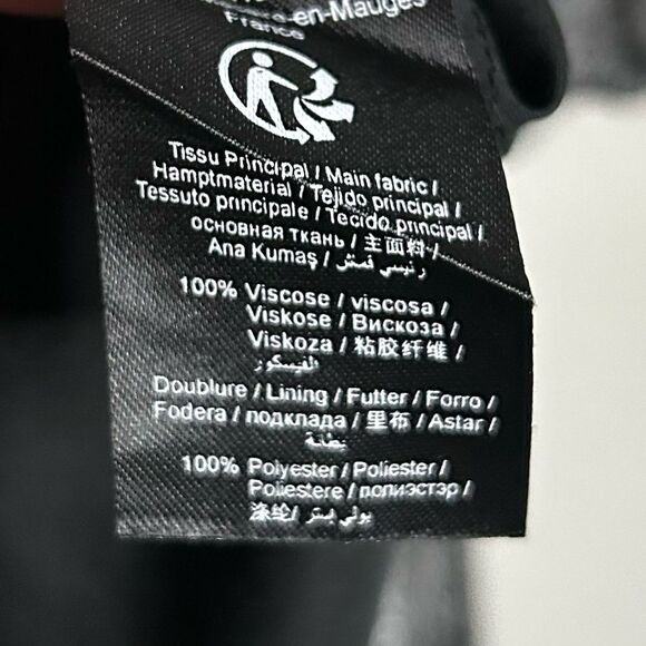 Ikks Gray Mandala Pattern Dress Size 34 * Flaw - Picture 16 of 16